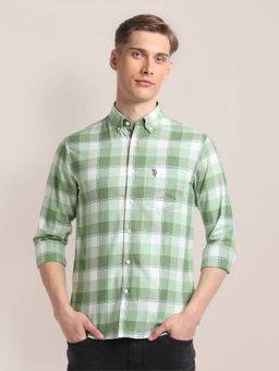 U.S. POLO ASSN. - Plaid Check Cotton Shirt