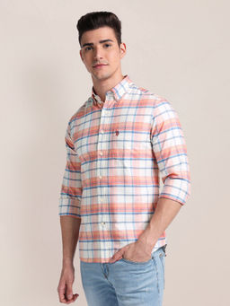 U.S. POLO ASSN. - Button Down Collar Checked Shirt