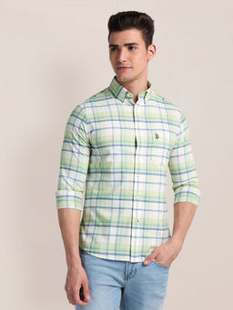 U.S. POLO ASSN. - Tartan Check Oxford Shirt