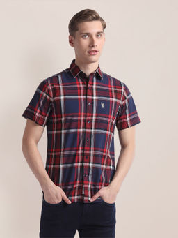 U.S. POLO ASSN. - Short Sleeve Check Shirt
