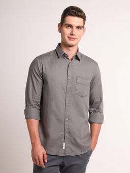 U.S. POLO ASSN. - Tailored Regular Fit Solid Shirt