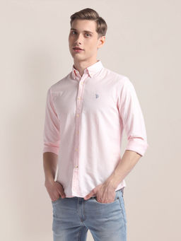 U.S. POLO ASSN. - Solid Dobby Shirt
