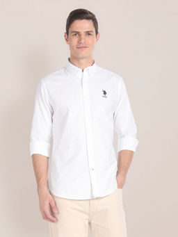U.S. POLO ASSN. - Premium Cotton Solid Shirt