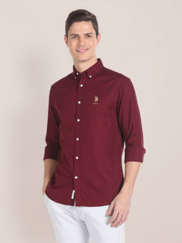 U.S. POLO ASSN. - Button Down Collar Cotton Shirt