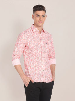 U.S. POLO ASSN. - Print Cotton Shirt