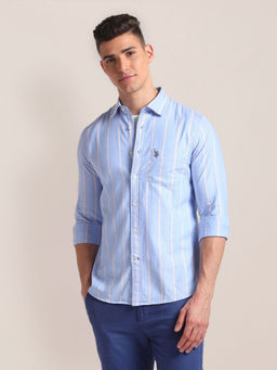 U.S. POLO ASSN. - Premium Cotton Dobby Shirt