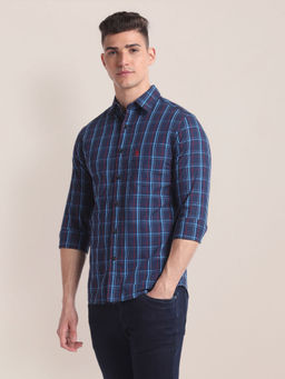 U.S. POLO ASSN. - Premium Cotton Check Shirt