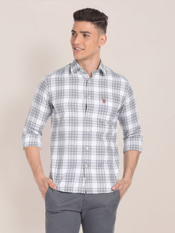 U.S. POLO ASSN. - Premium Cotton Tartan Check Shirt