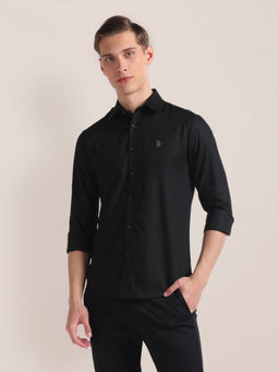 U.S. POLO ASSN. - Premium Cotton Dobby Shirt