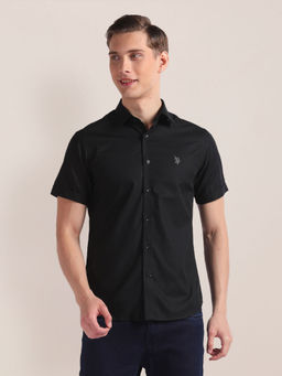U.S. POLO ASSN. - Premium Cotton Dobby Shirt