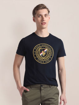 U.S. POLO ASSN. - Brand Print Cotton T-Shirt