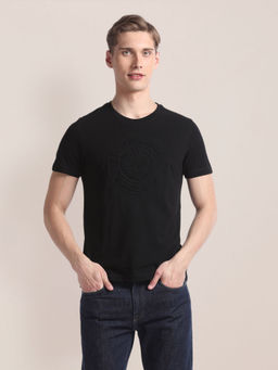 U.S. POLO ASSN. - Self Design Slim T-Shirt
