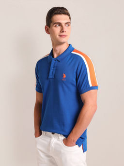 U.S. POLO ASSN. - Solid Slim Fit Polo T-Shirt