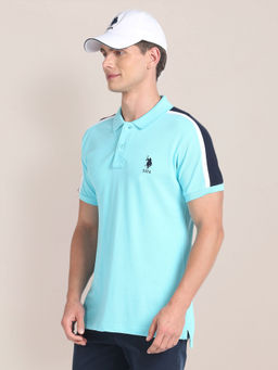 U.S. POLO ASSN. - Solid Slim Fit Polo T-Shirt