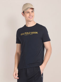 U.S. POLO ASSN. - Brand Embroidered Cotton T-Shirt