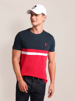 U.S. POLO ASSN. - Colour Block Slim Fit T-Shirt