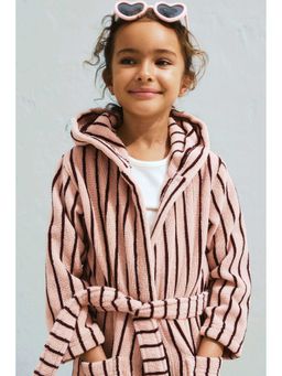 H&M - Kids Multi-Color Printed Cotton Terry Dressing Gown