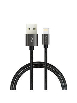 Portronics - POR-792 Konnect Pro Data Cable - 3.9 Feet (1.2 Meters) (Black)