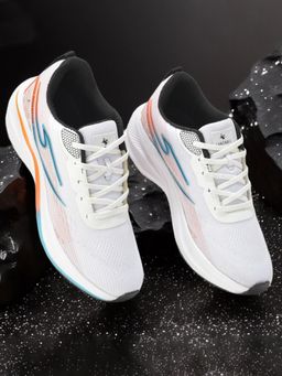Cantabil - Lightweight & Comfortable With Cushioned Insole Walking Shoes For Mens White