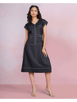 The House of Hemp - Dune Whisper Dress - Black (Set of 2)