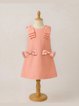 Tilsim by Sagarika Mehrotra - Pink Blush Bow Dress