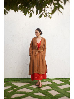 Five Thirty Somewhere - Brown Tower Bridge Full Sleeves Jacket