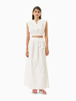 TRISARA - Petal Play Co-Ord Set with Skirt