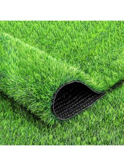 Kuber Industries - Green Waterproof Artificial Grass Door Mat (2x4 Feet)