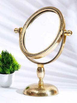 Fabindia - Gold Saral Table Mirror