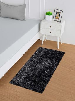 Kuber Industries - Grey Lexus Bedside Runner for Bedroom