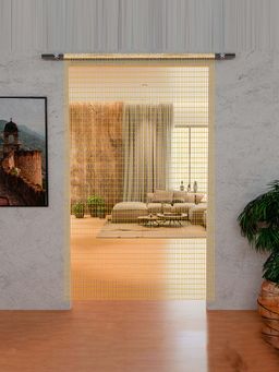 Kuber Industries - Gold String Curtain (6 Feet)