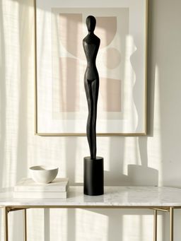 Mason Home - Black Handcrafted Florence Sculpture