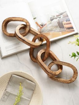 Glimpse Homes - Brown Wooden Chain