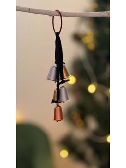 Revive Home - Multi-Color Decorative Hanging Iron Bell Set