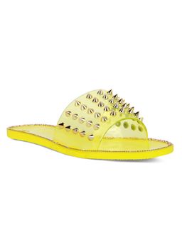 London Rag - Embellished Yellow Flats