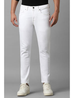 Louis Philippe - Men White Smart Fit Jeans