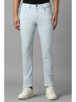 Louis Philippe - Men Light Blue Smart Fit Jeans