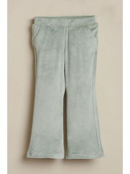 Allen Solly - Girls Green Solid Trousers