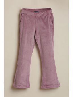 Allen Solly - Girls Pink Solid Trousers