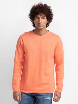 Spykar - Coral Cotton Full Sleeve Casual Sweater for Men