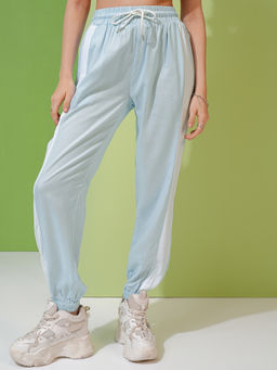 TOKYO TALKIES - Women Blue Regular Joggers