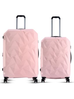 it luggage - Ice Cap Pink Set of 2 28-24 Inches Expandable Hardsided TSA Luggage Trolley