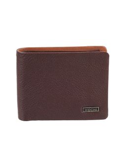 Mochi - Brown Solid-Plain Wallets for Men (M)
