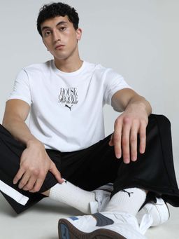 Puma - Graphics House Of Groove Mens White Tees