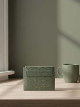 SILVIANO - Green Genuine Leather Luxury Zipper Wallet Rfid Gift Box Included