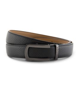 HALDEN - Theo Black Belt with Classic Black Matt Buckle