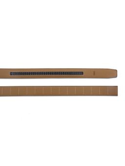 HALDEN - Vellano Brown Belt with Classic Pearl Buckle
