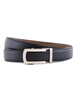 HALDEN - Falcon Black Belt with Classic Pearl Buckle