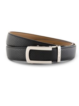 HALDEN - Theo Black Belt with Classic Pearl Buckle