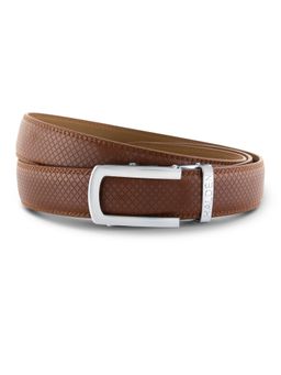 HALDEN - Theo Tan Belt with Classic Pearl Buckle